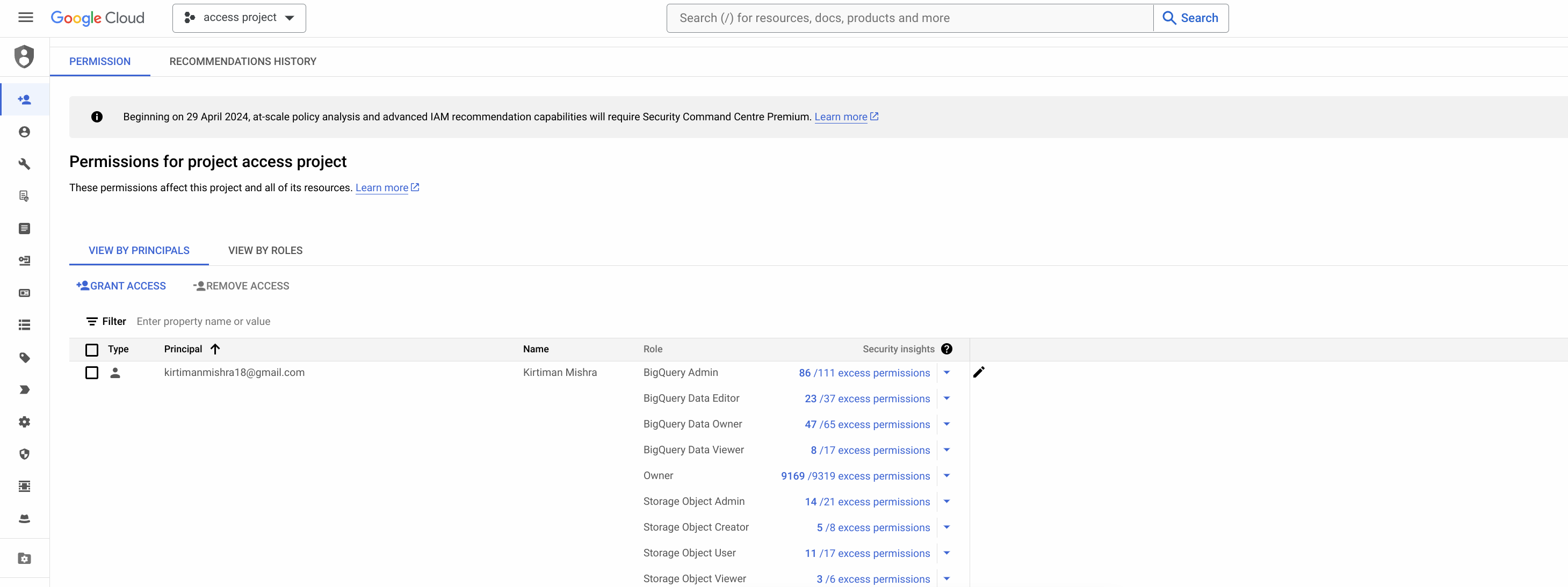 img BigQuery create project 2