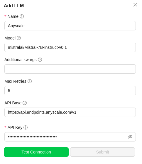 img Anyscale Configuration