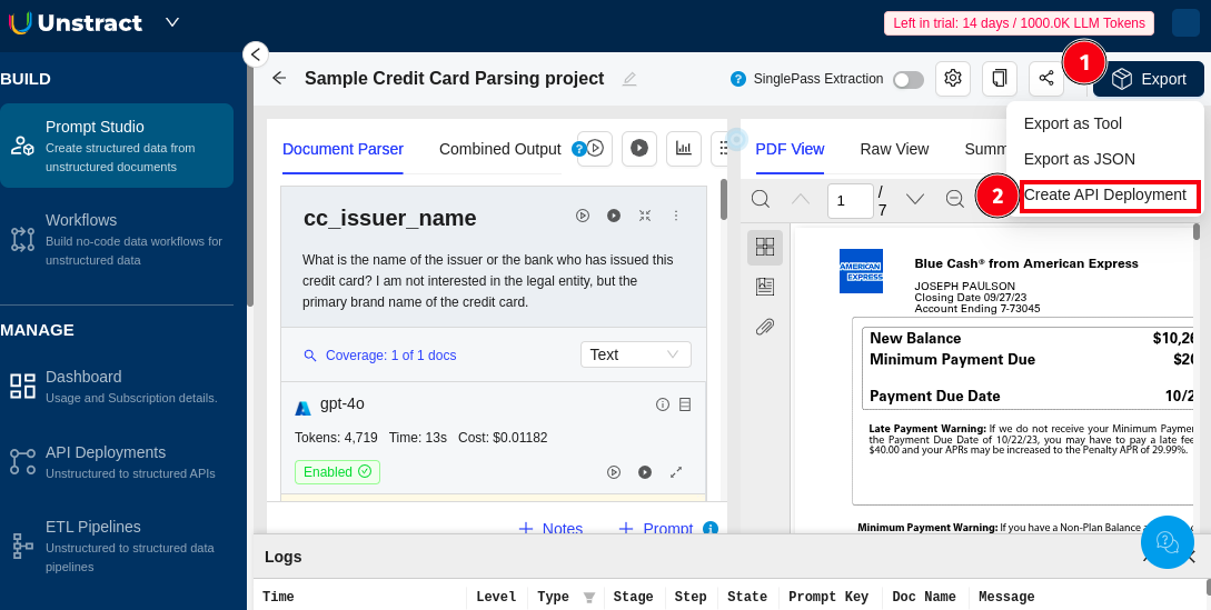 img Export API