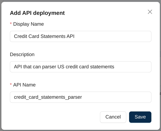 img Create New API Deployment