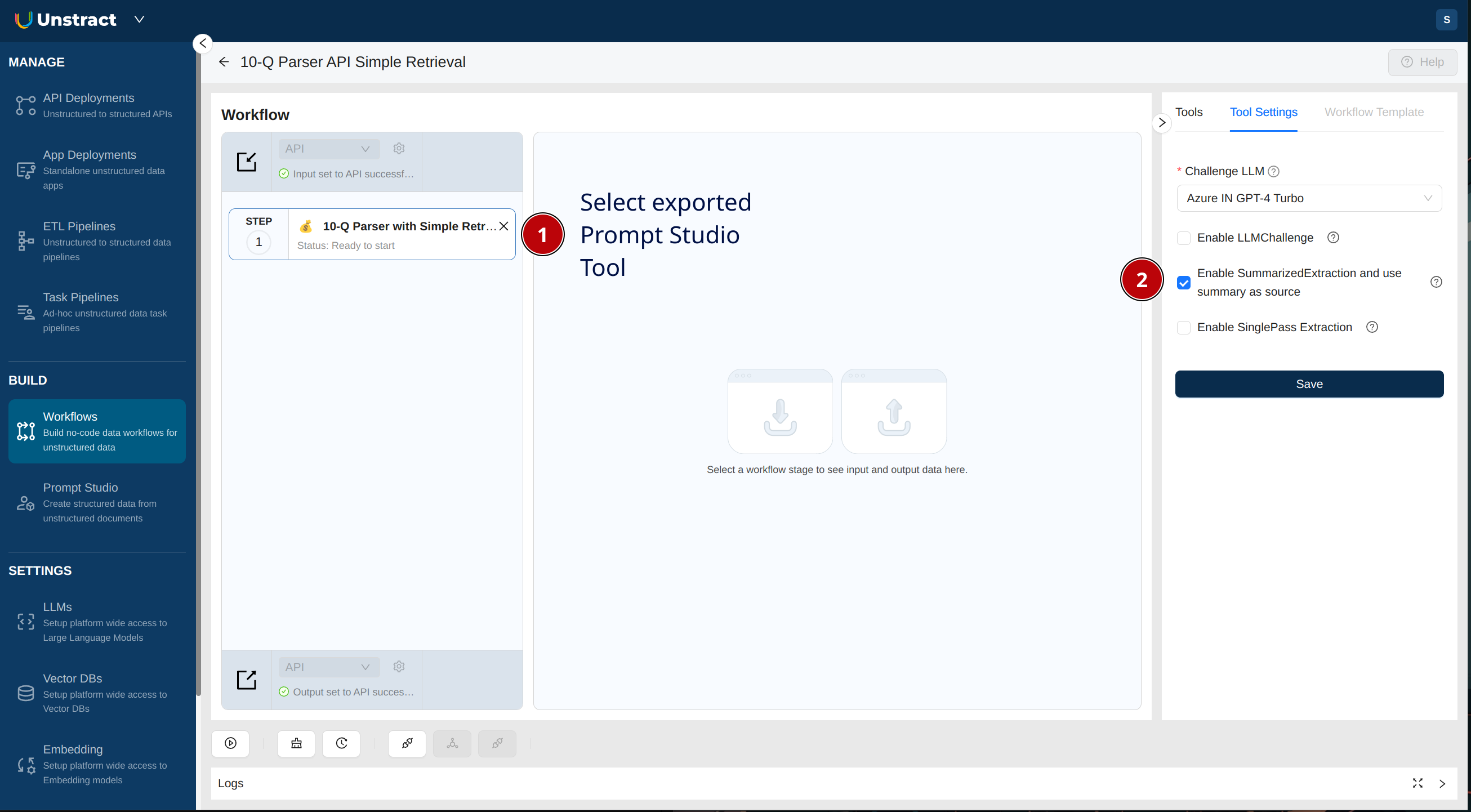 img Enable SinglePass Extraction