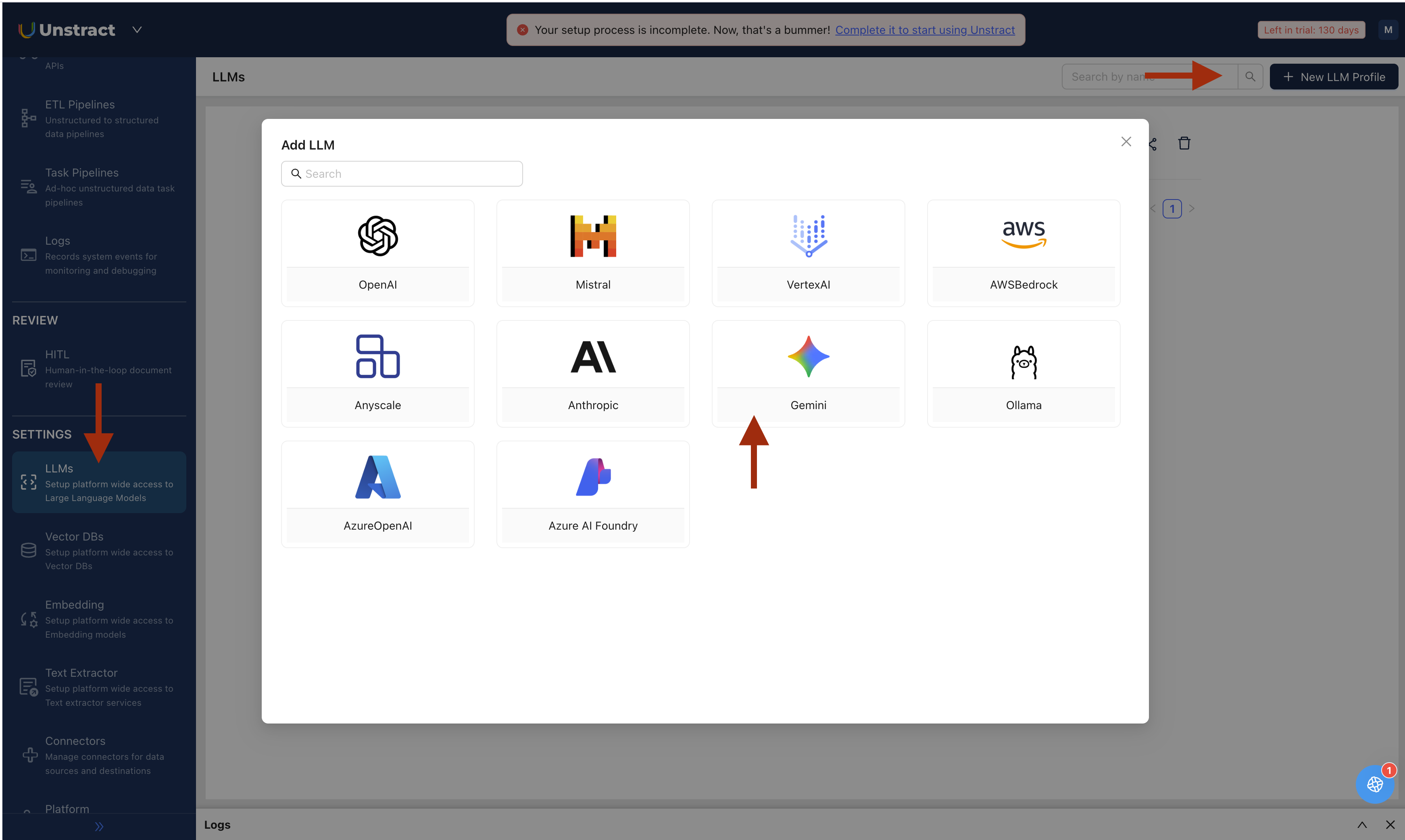 img Gemini Adapter Selection