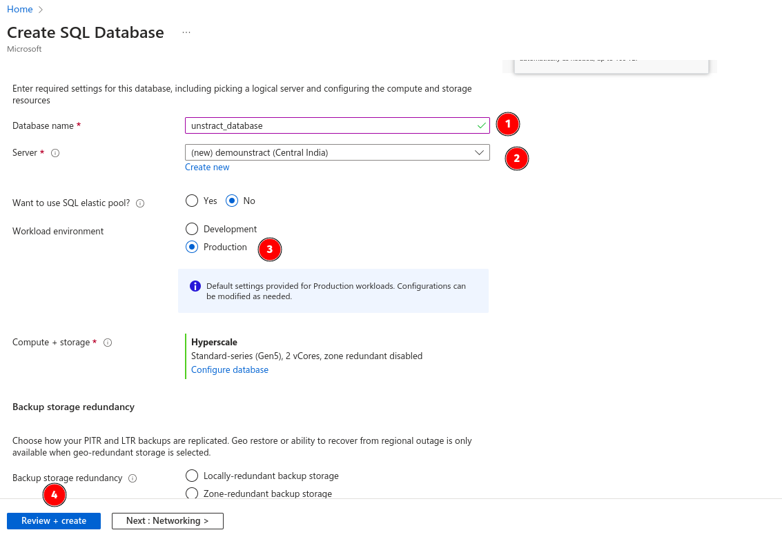 img mssql create project