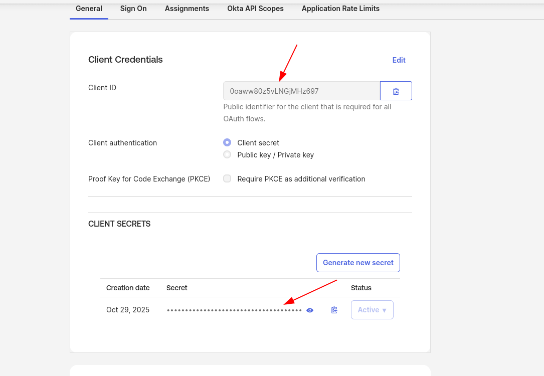 OIDC — Client Credentials