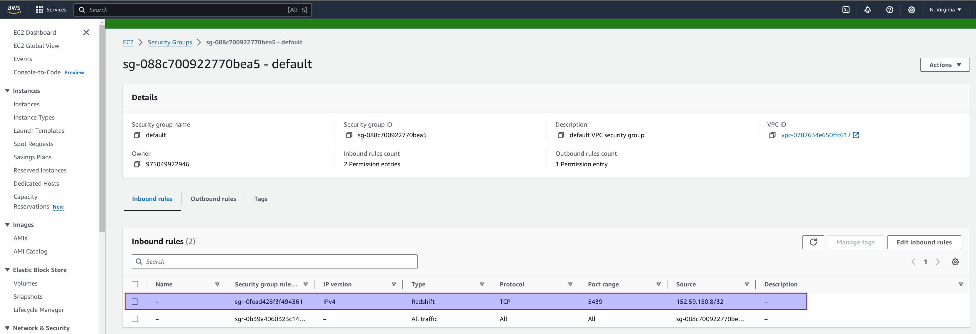 img Redshift Database Connector