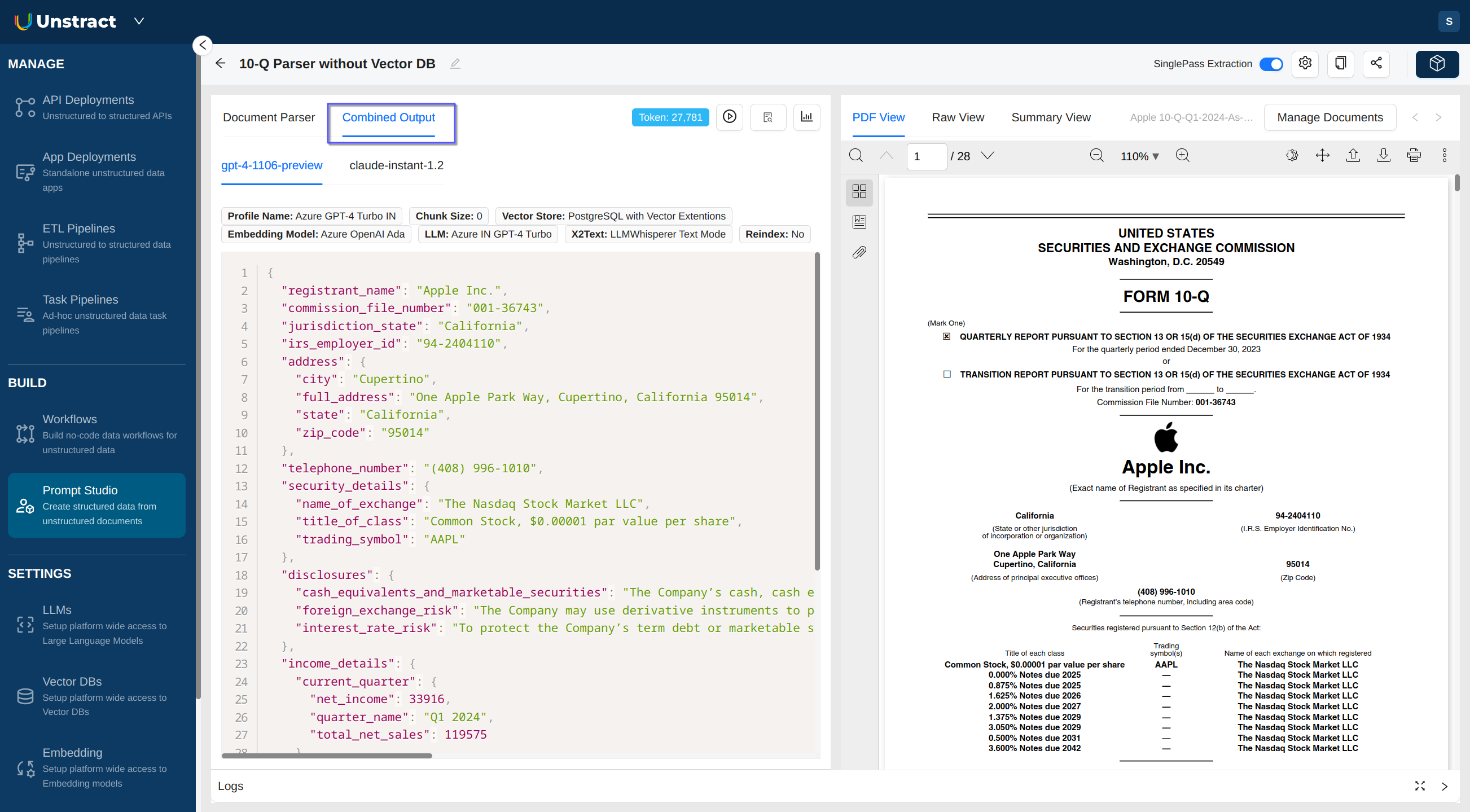 img SinglePass Extraction